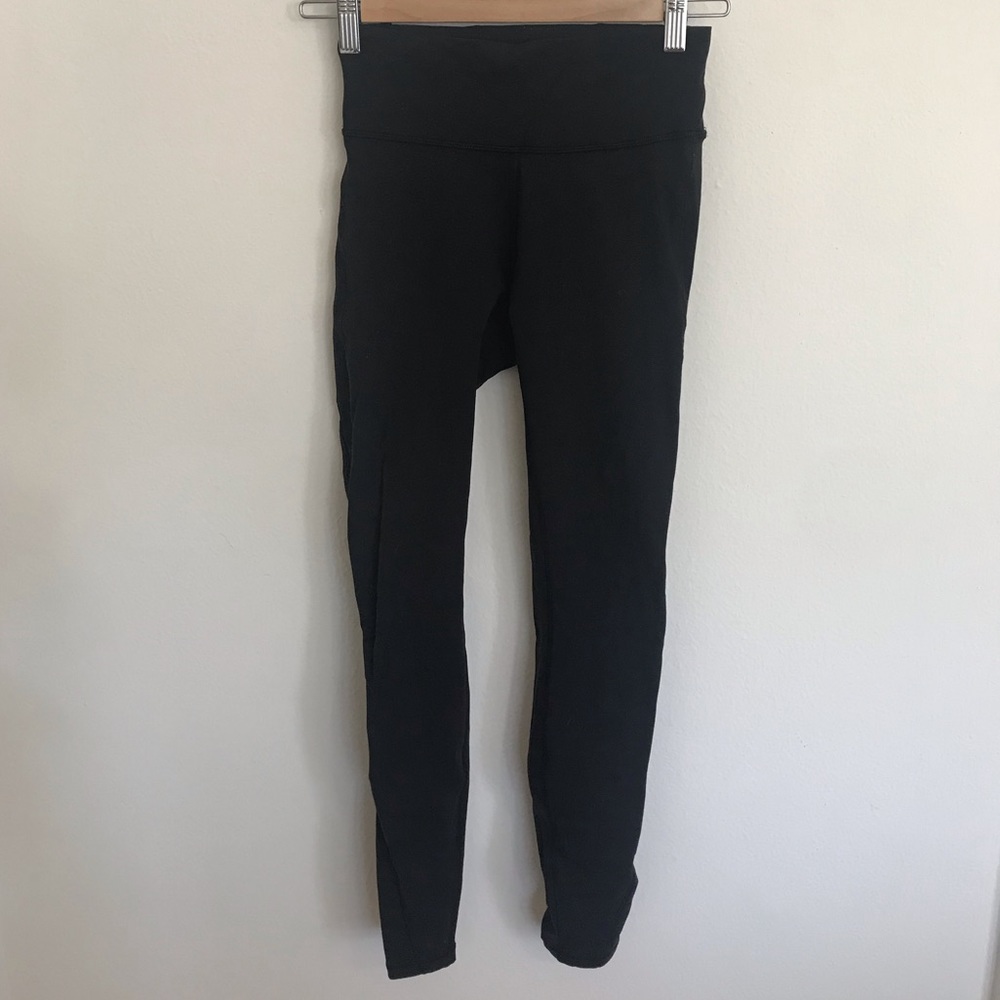 Lululemon Wunder Under High Rise Black Legging